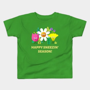 Happy Sneezin' Season Kids T-Shirt